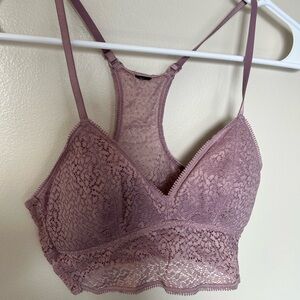 & Other Stories Lavender Lace Bralette